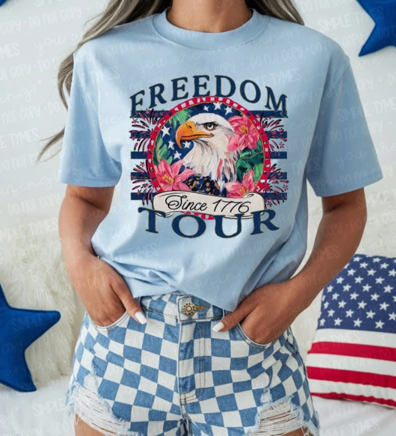 Freedom Tour DTF Print