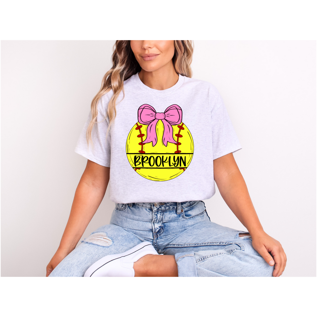 Softball CUSTOM Printed Tee