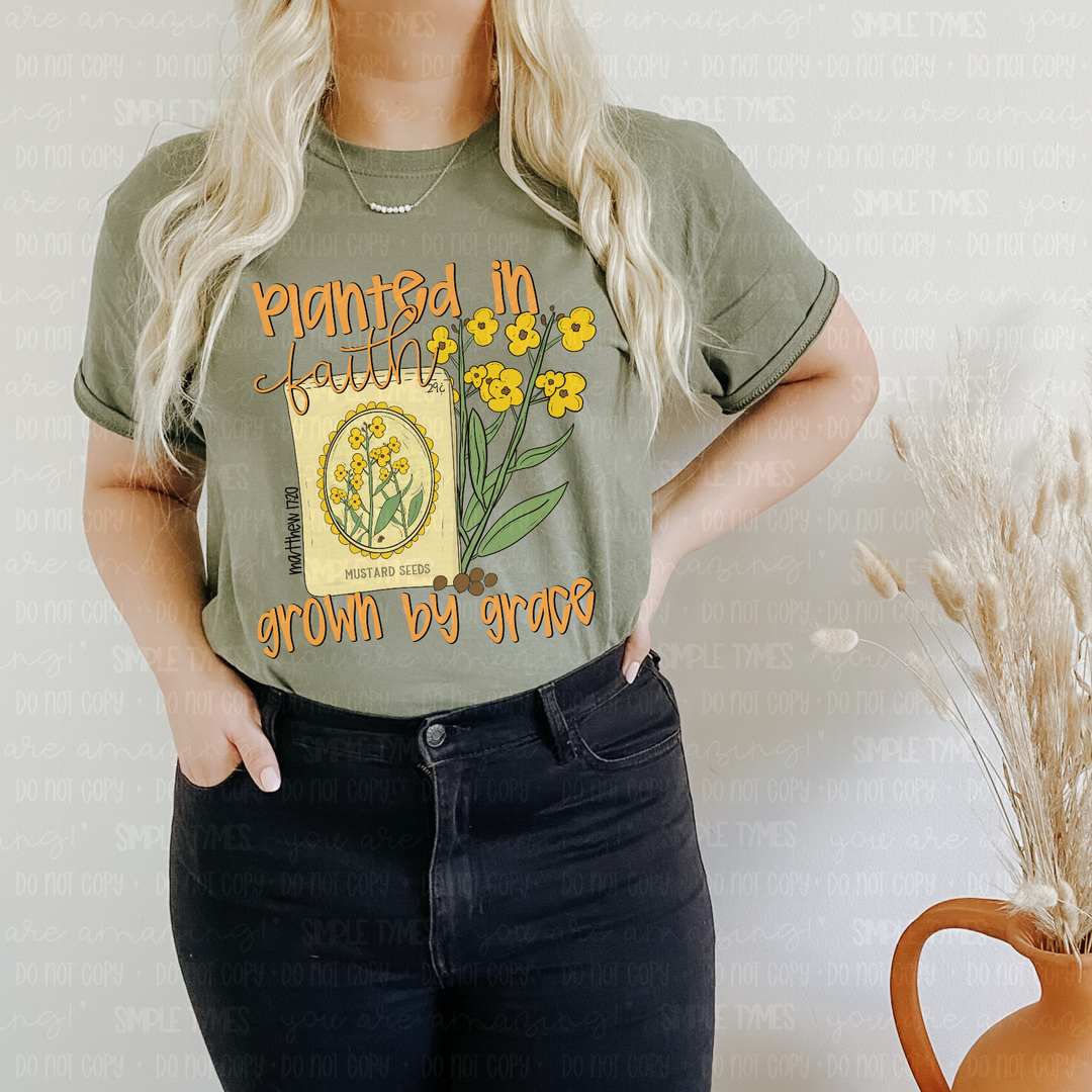 Planted In Faith DTF Print