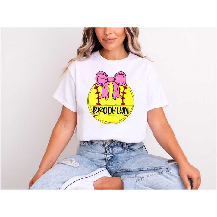 Softball CUSTOM Printed Tee