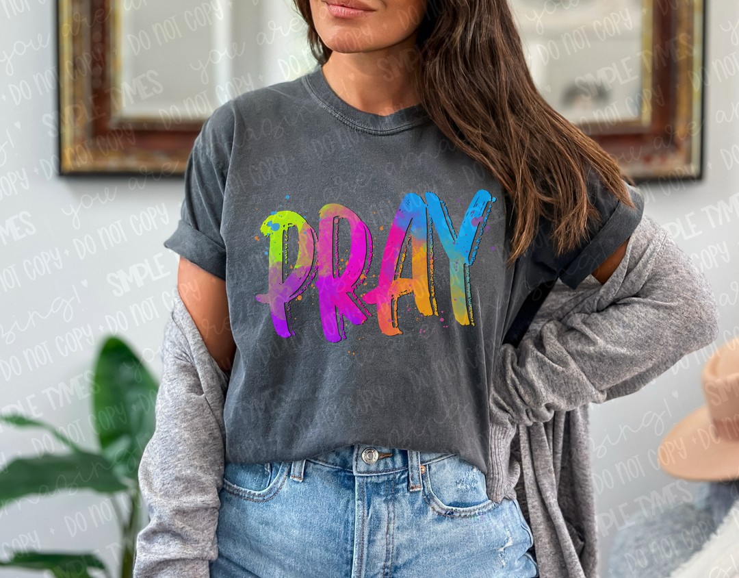 Pray DTF Print
