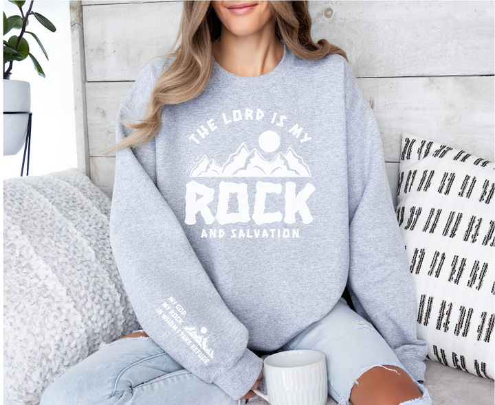 The Lord Is My Rock SLEEVE DTF Print