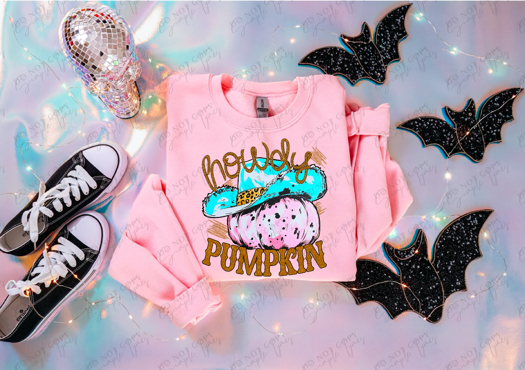 Howdy Pumpkin DTF Print