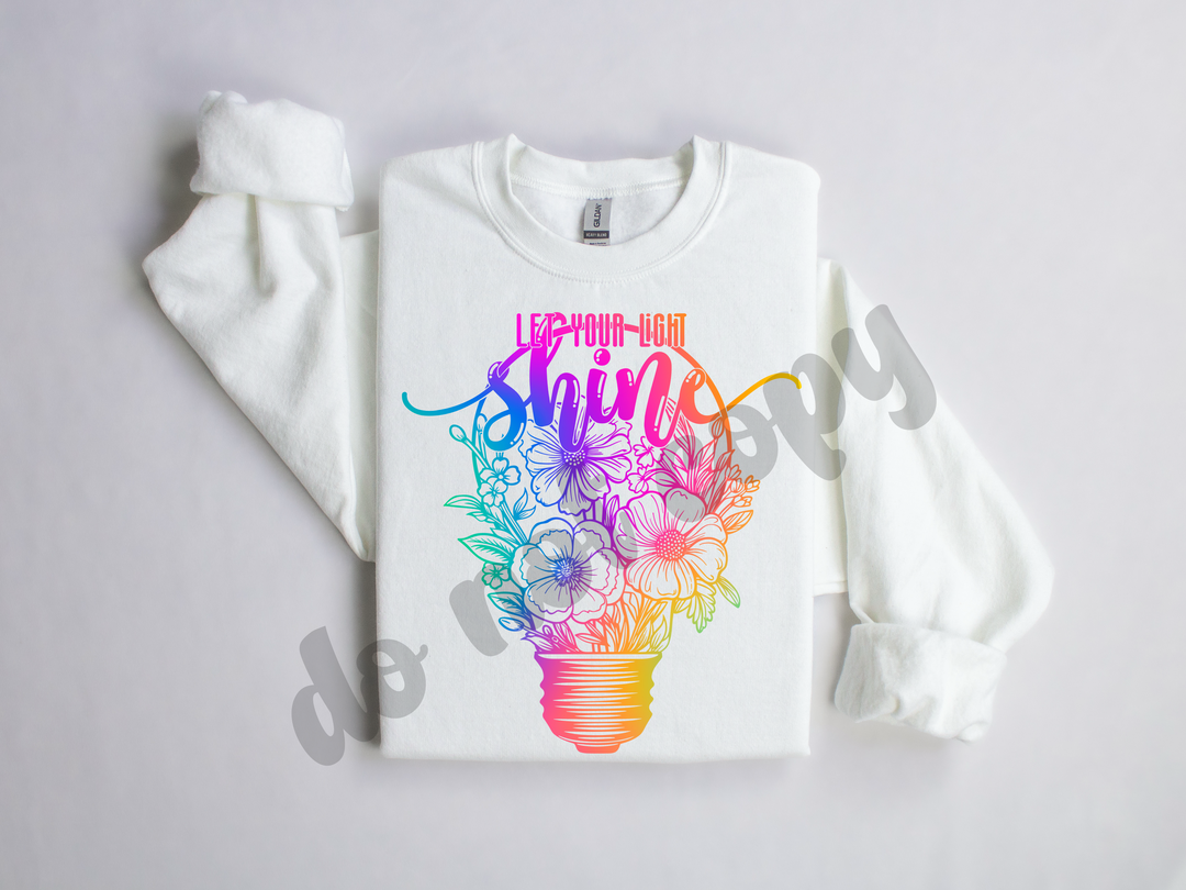 Let Your Light Shine DTF Print