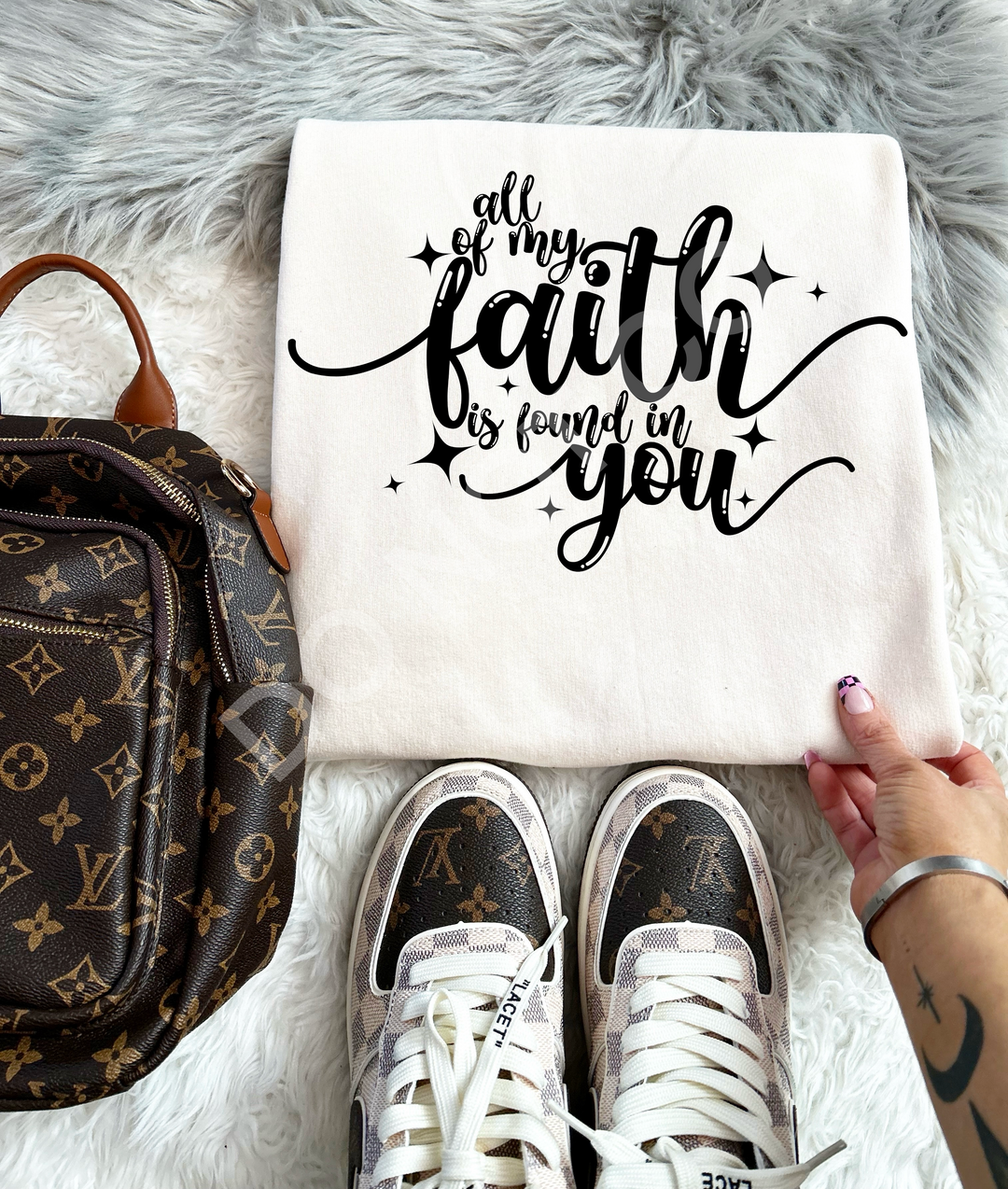 All Of My Faith Is Found In You DTF Print