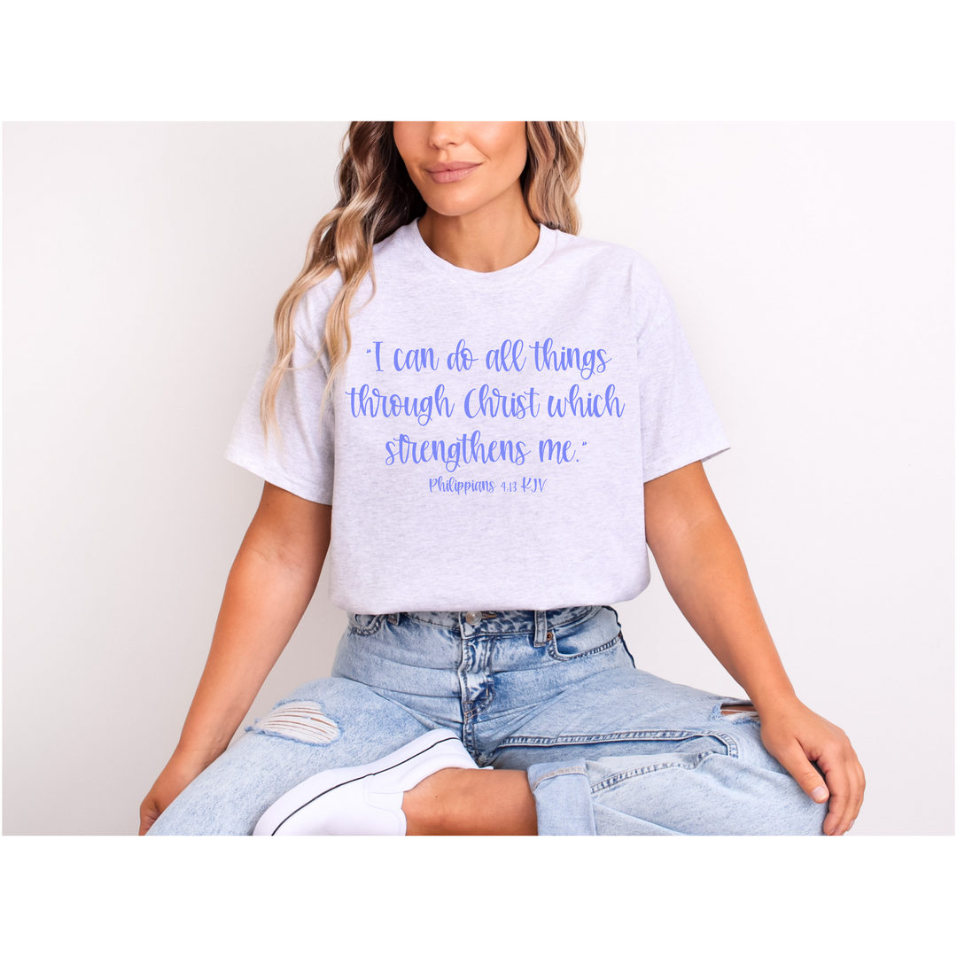 Philippians 4:13 DTF Print