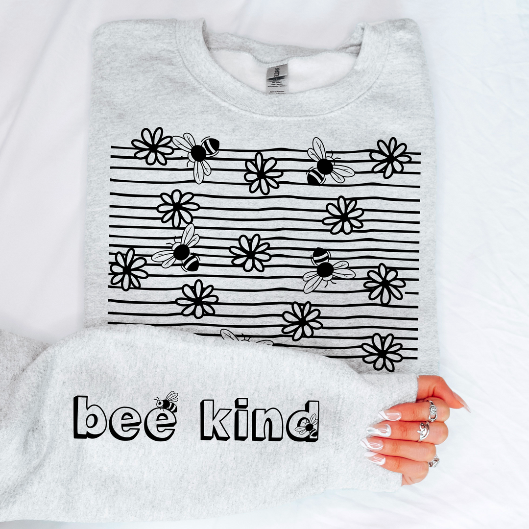 Bee Kind SLEEVE DTF Print