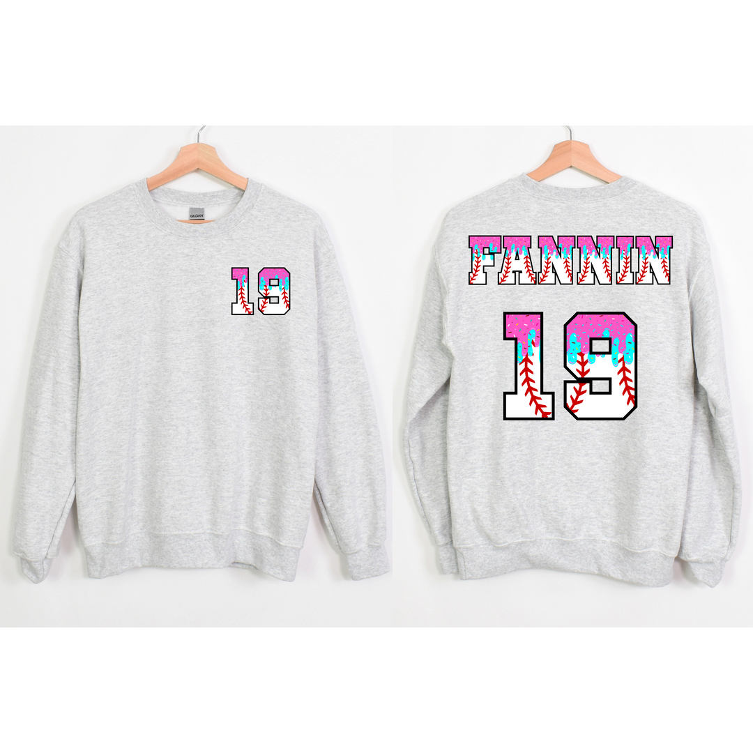 CUSTOM Drip Baseball FRONT DTF Print