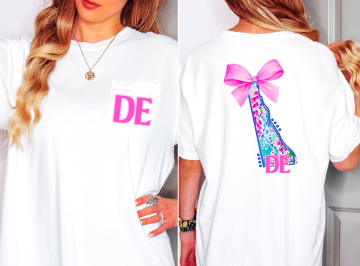 Lily Bow States FRONT DTF Print