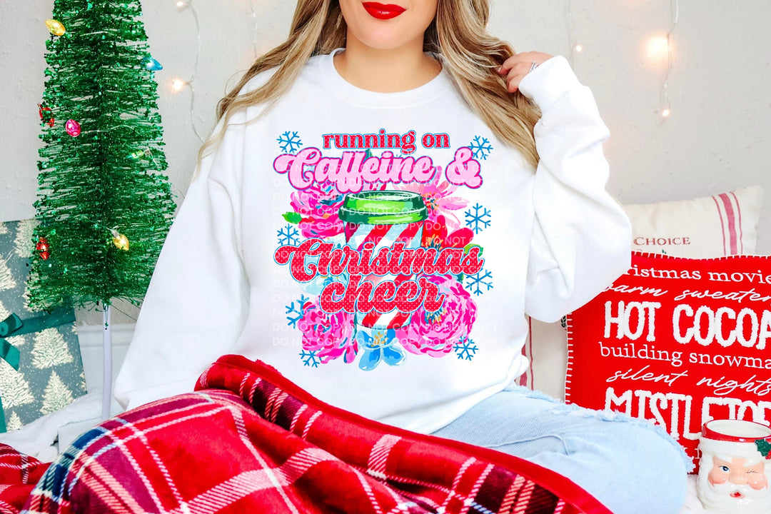 Running On Caffeine DTF Print