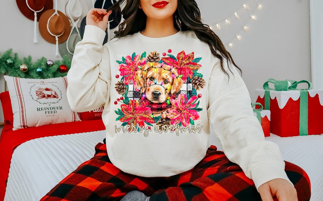 Merry Woofmas DTF Print