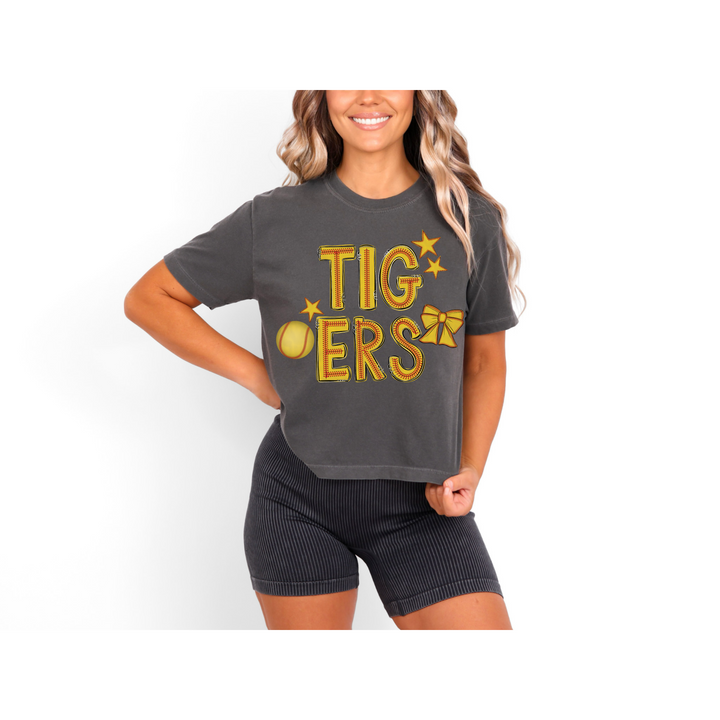 Softball Letters Custom DTF Print