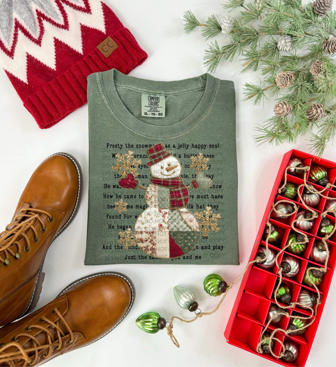 Frosty The Snowman DTF Print