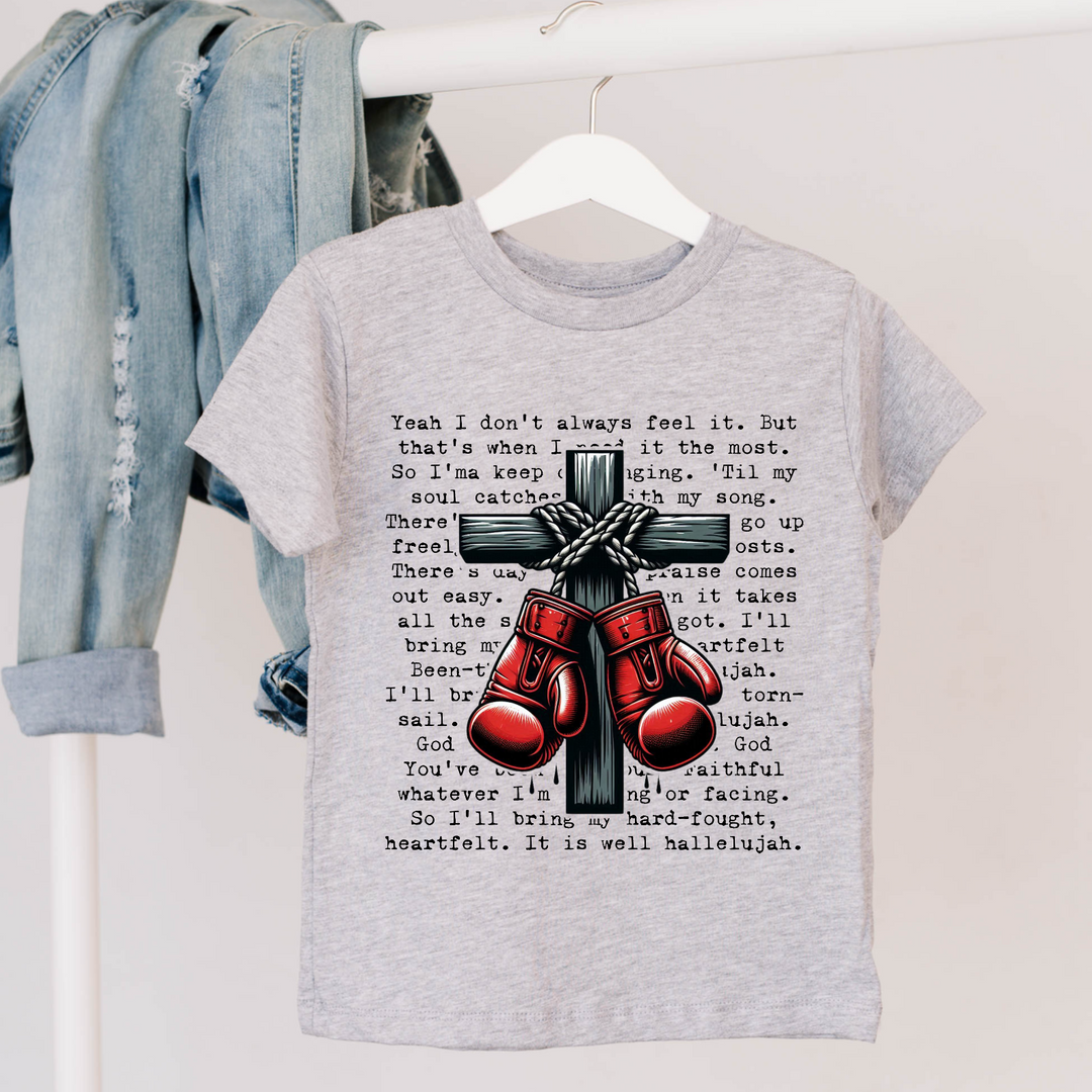 Hard Fought Hallelujah DTF Print