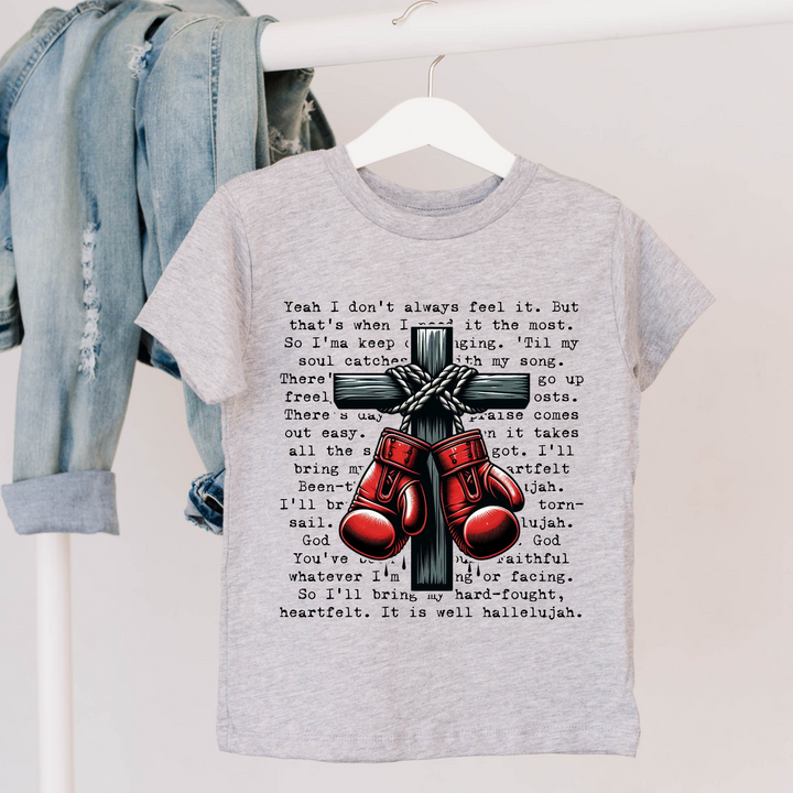 Hard Fought Hallelujah DTF Print