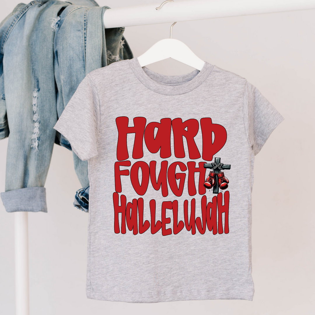 Hard Fought Hallelujah DTF Print