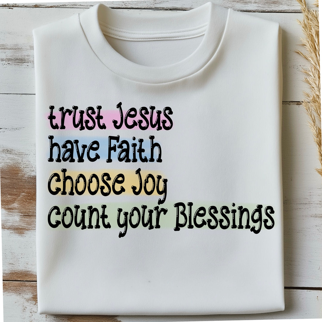Trust Jesus DTF Print