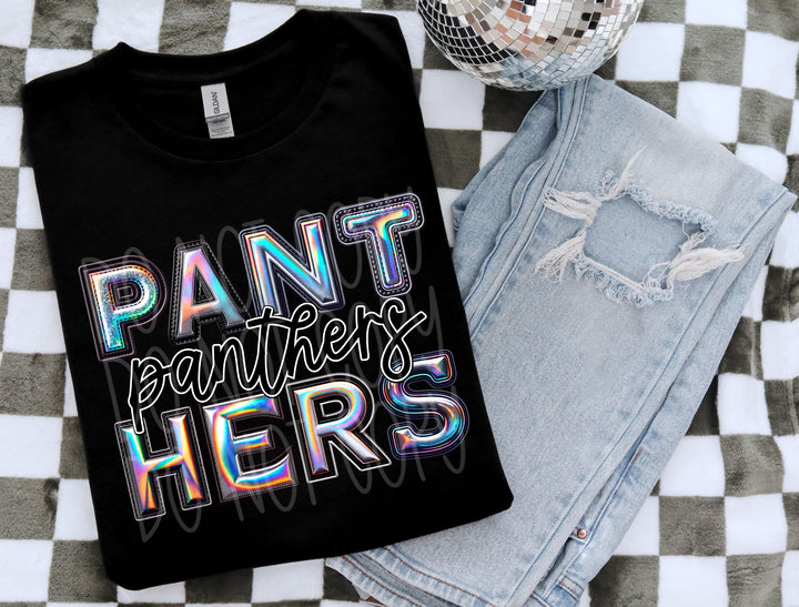 Holographic Mascots (A-S) DTF Print