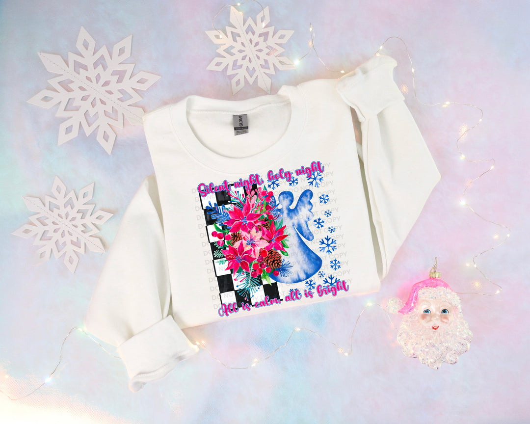 Silent Night DTF Print