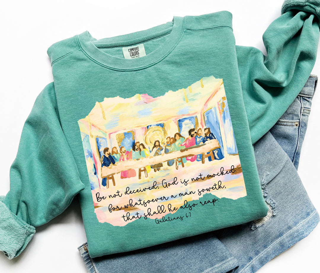 Last Supper COMFORT COLORS Sweatshirt