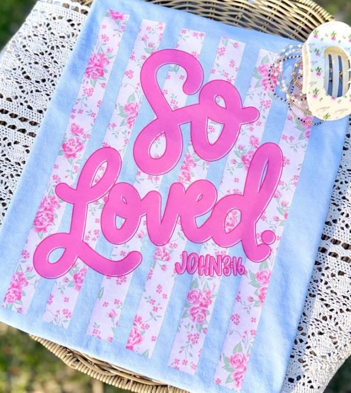 So Loved Printed Tee