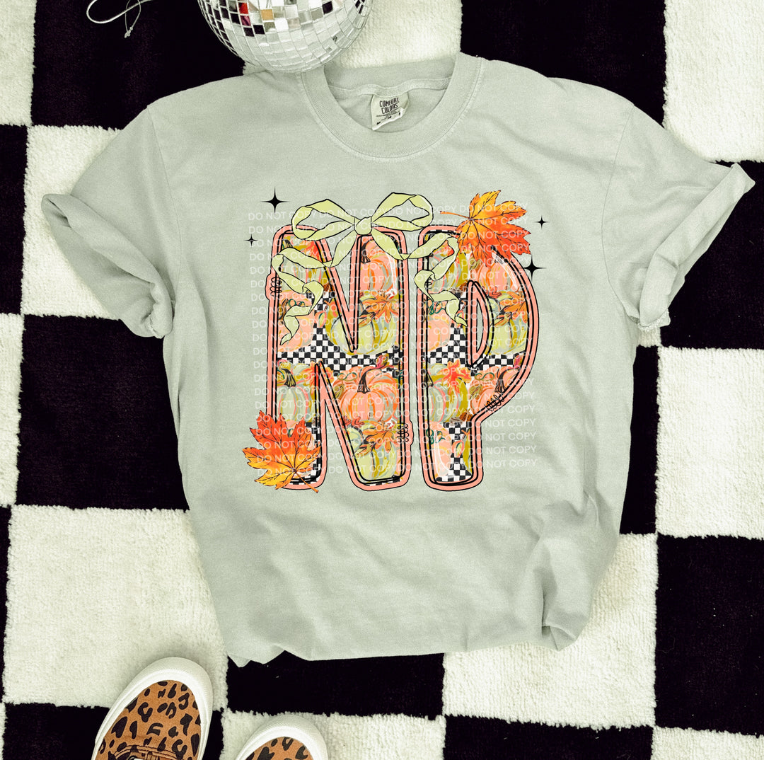 Fall Titles DTF Print