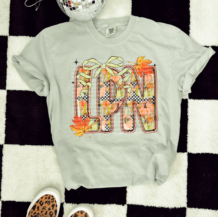 Fall Titles DTF Print