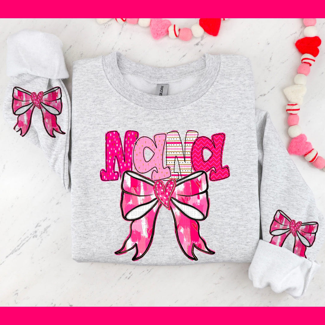 Coquette Bow FRONT DTF Print