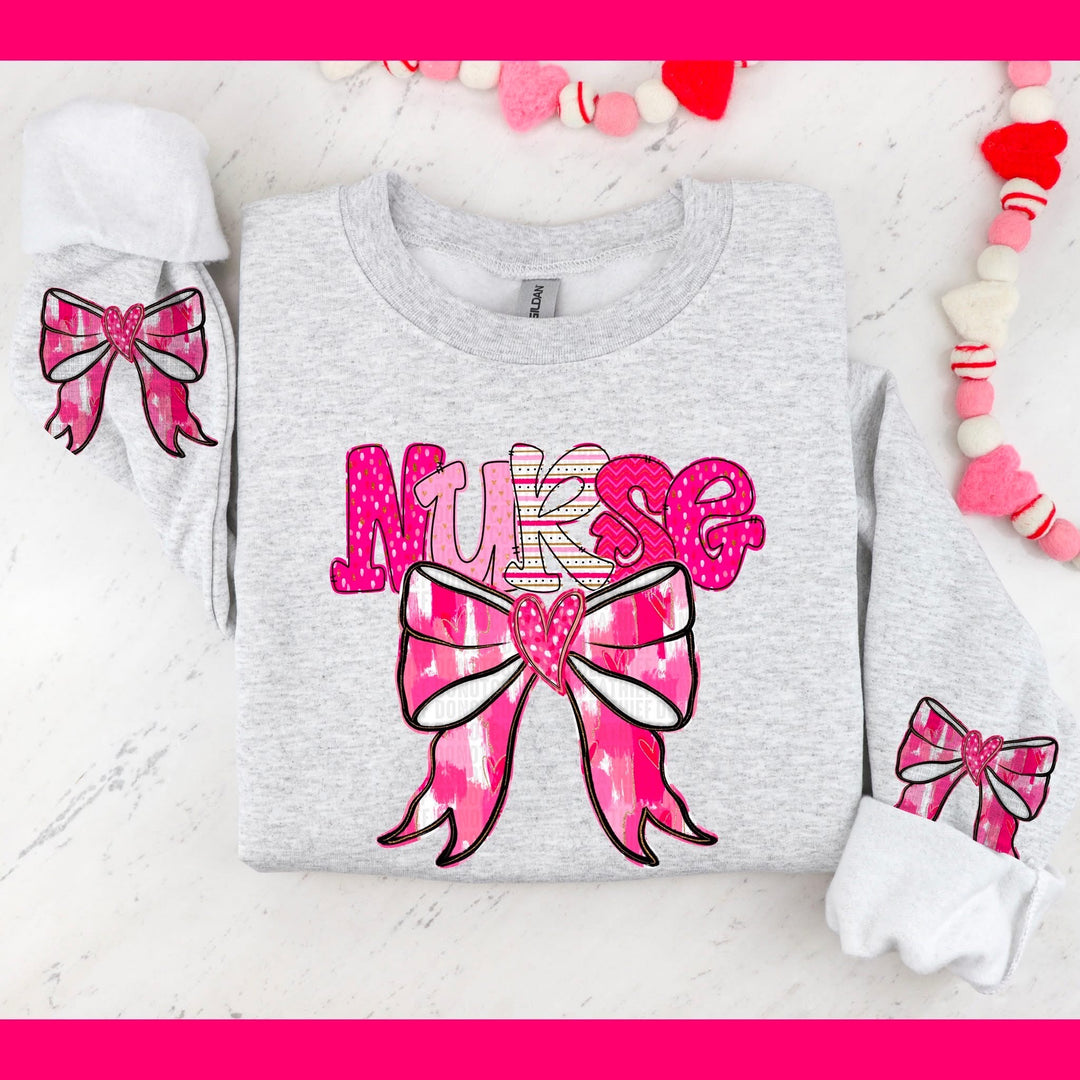 Coquette Bow FRONT DTF Print