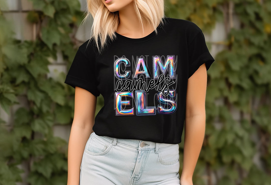Holographic Mascots (A-S) DTF Print
