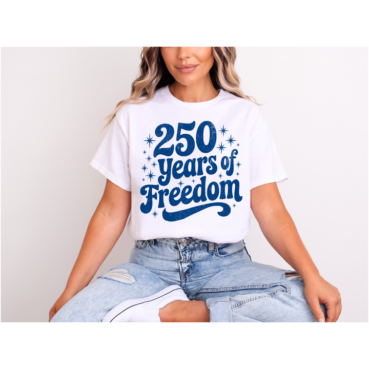 250 Years Of Freedom Grunge DTF Print