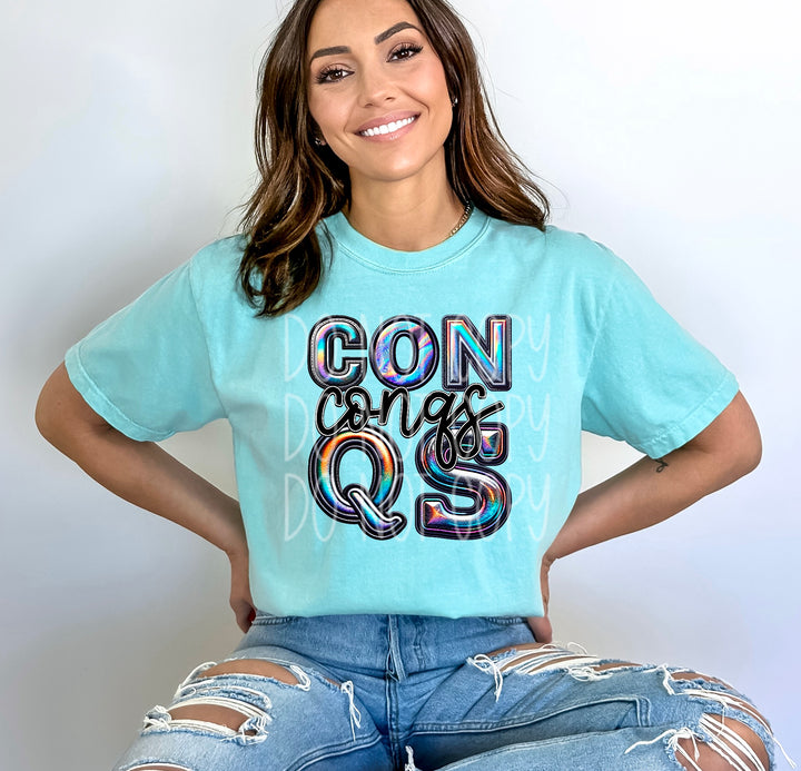 Holographic Mascots (A-S) DTF Print