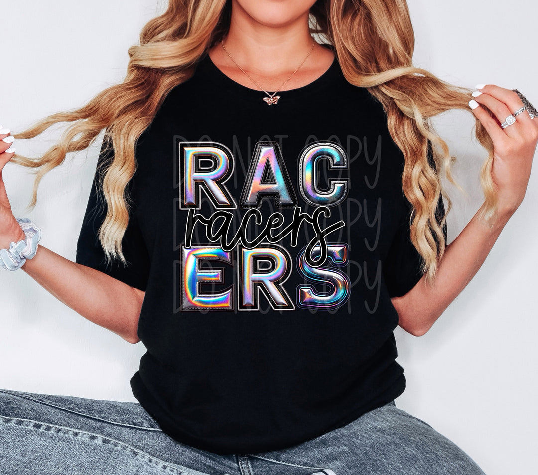Holographic Mascots (A-S) DTF Print