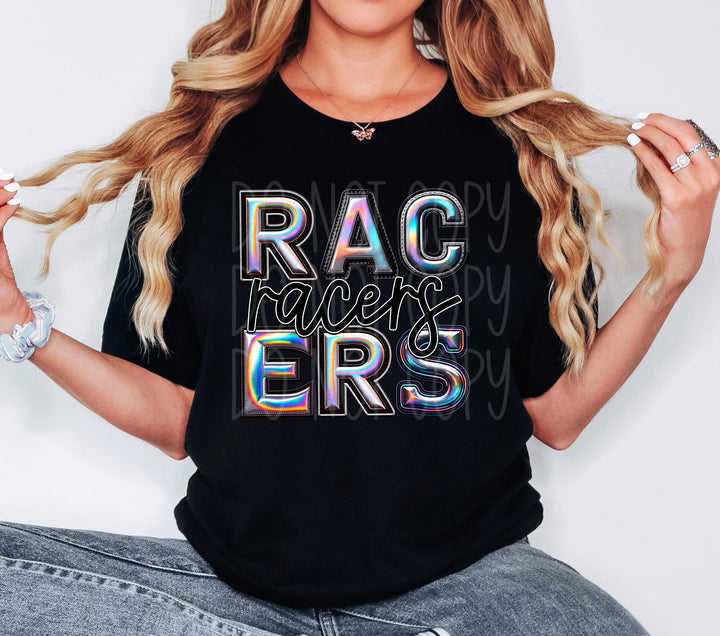 Holographic Mascots (A-S) DTF Print