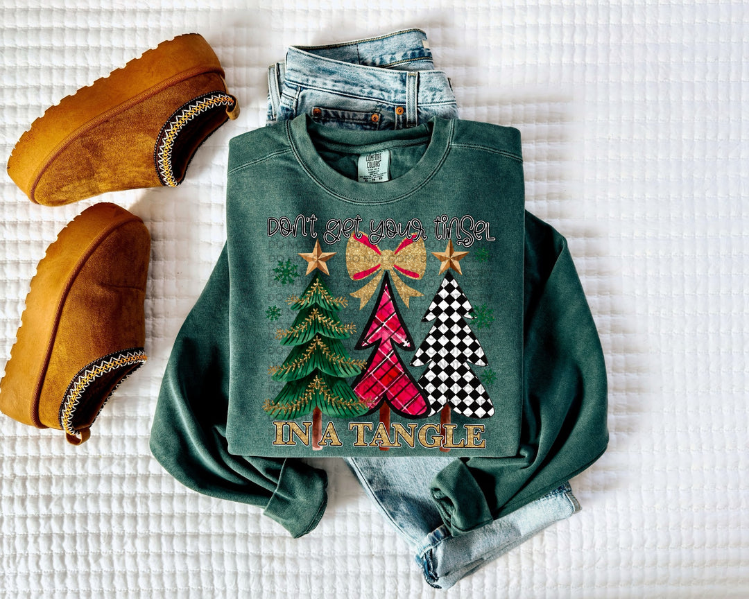 Don’t Get Your Tinsel In A Tangle DTF Print