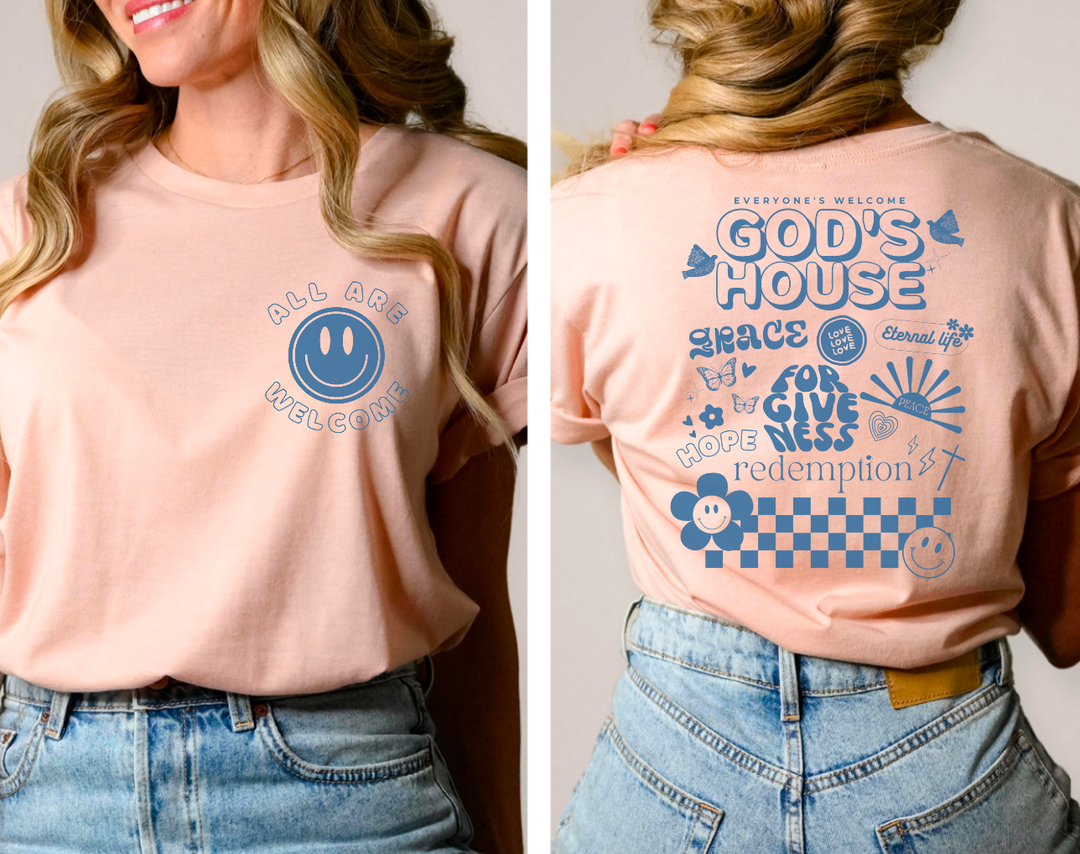 God’s House DTF Print