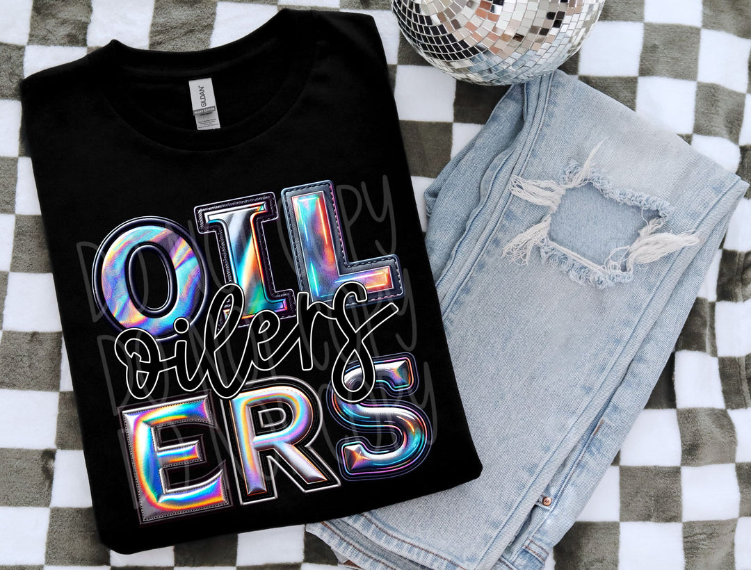 Holographic Mascots (A-S) DTF Print