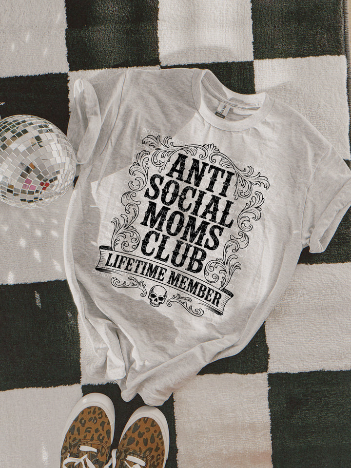 Anti Social Moms Club DTF Print