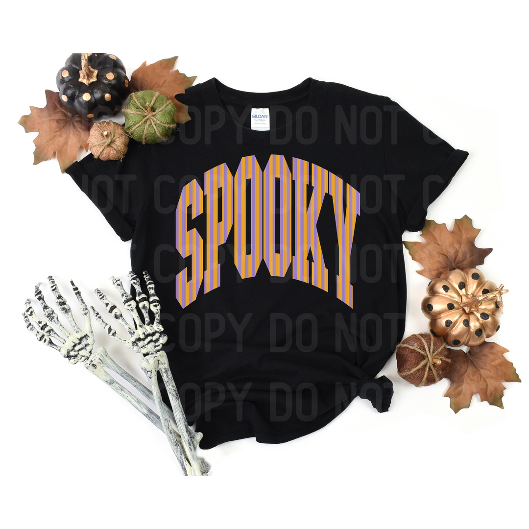 Spooky Word Art DTF Print