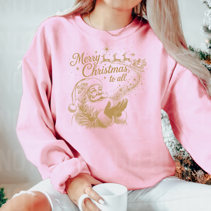 Santa Wishes DTF Print