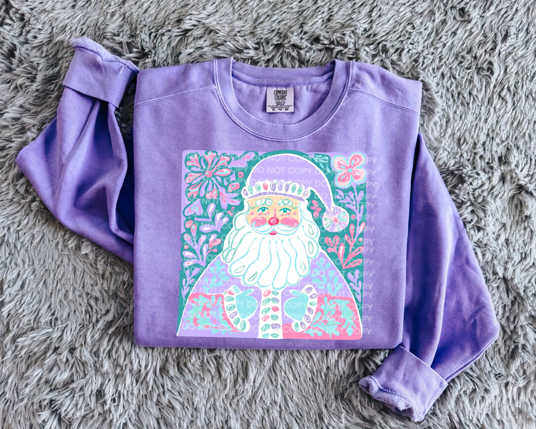 Santa DTF Print