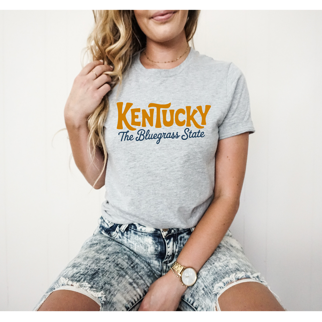 Kentucky The Bluegrass State DTF Print