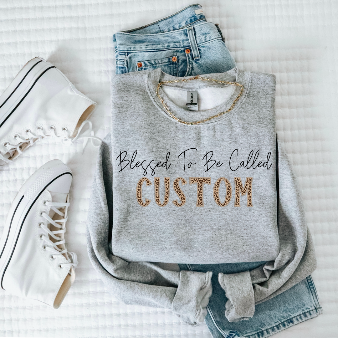 Blessed To Be Called Leopard Names DTF Print