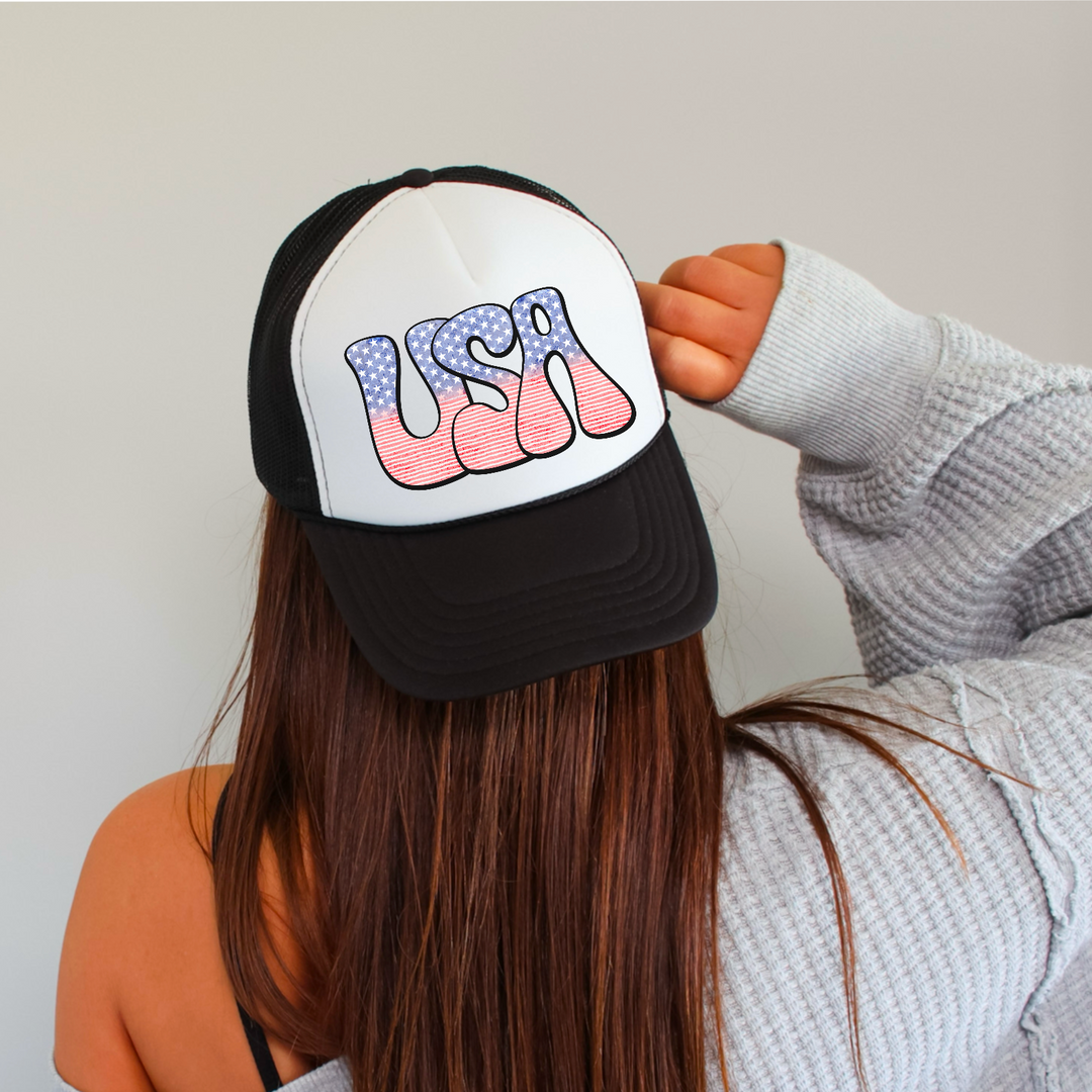 USA Stars and Stripes DTF Print