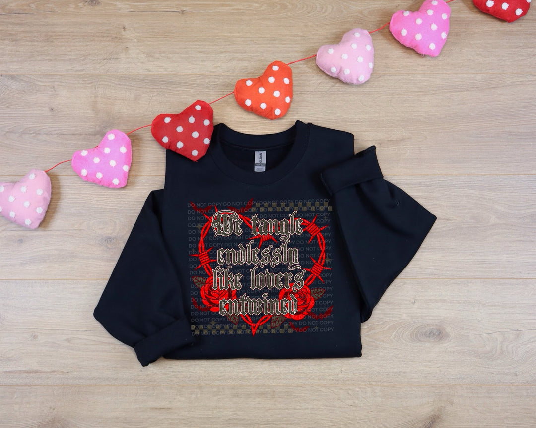 We Tangle Endlessly DTF Print