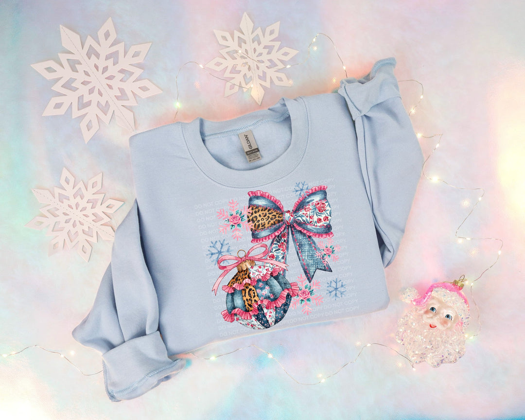 Patchwork Christmas DTF Print
