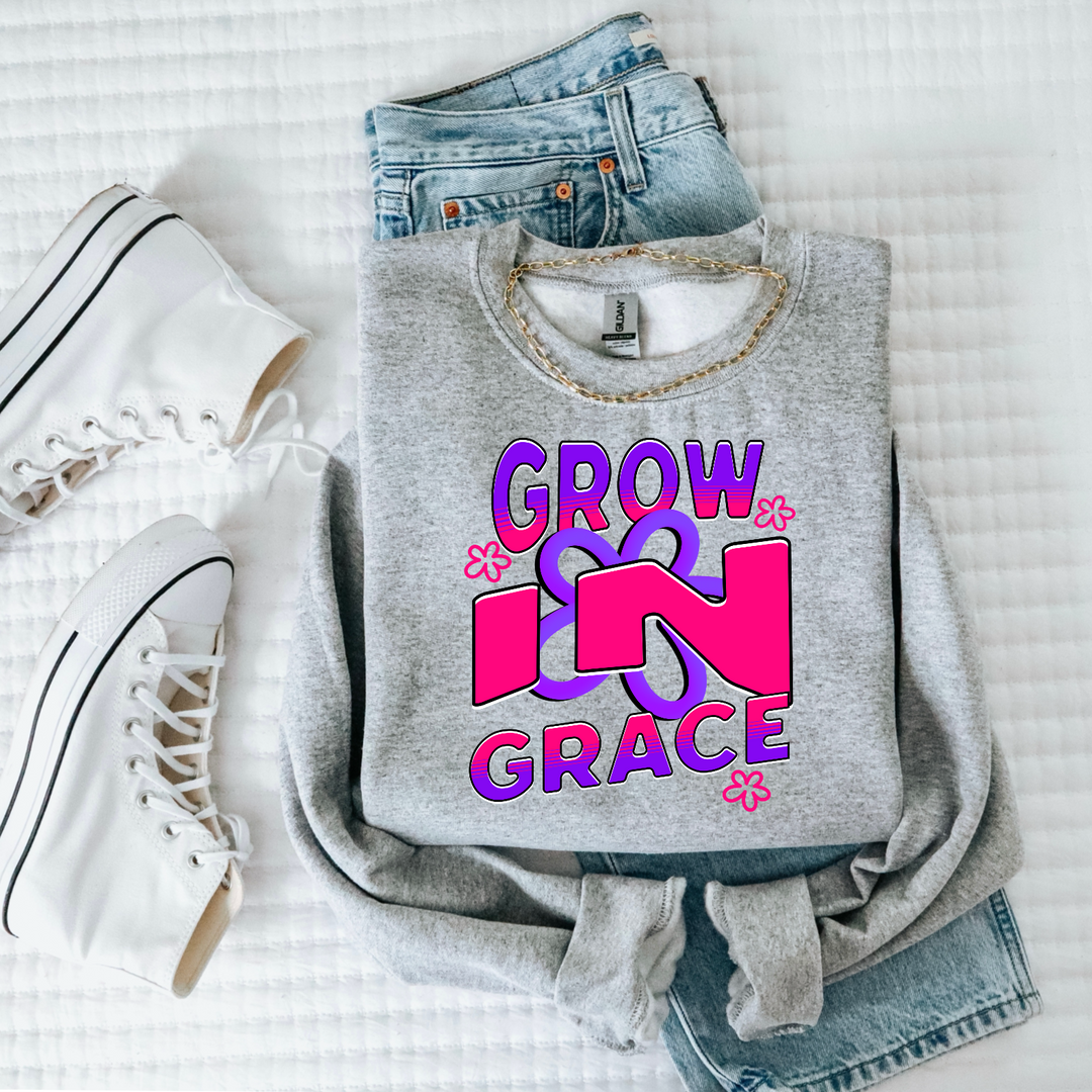 Grow In Grace DTF Print