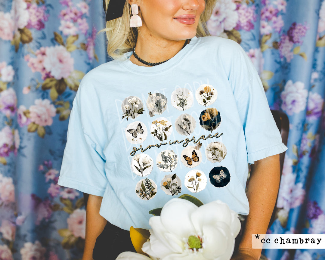 Grow in Grace DTF Print