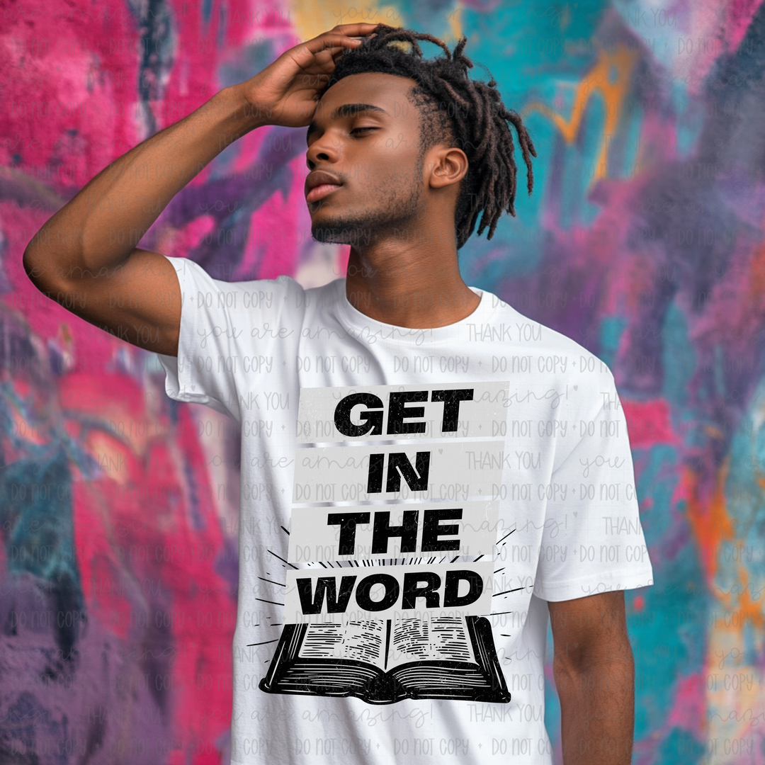 Get In The Word DTF Print