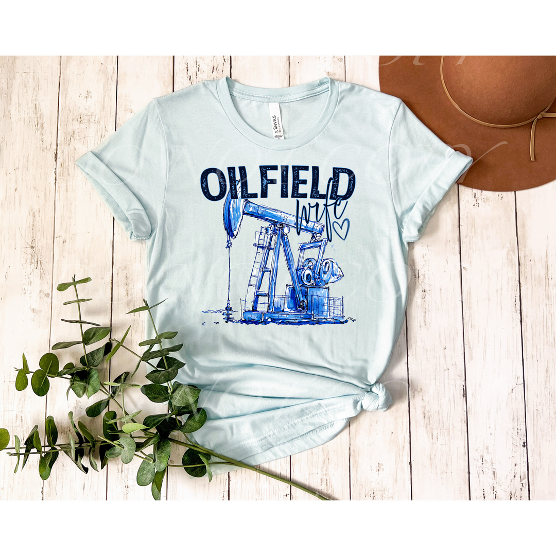 Oilfield Wife DTF Print
